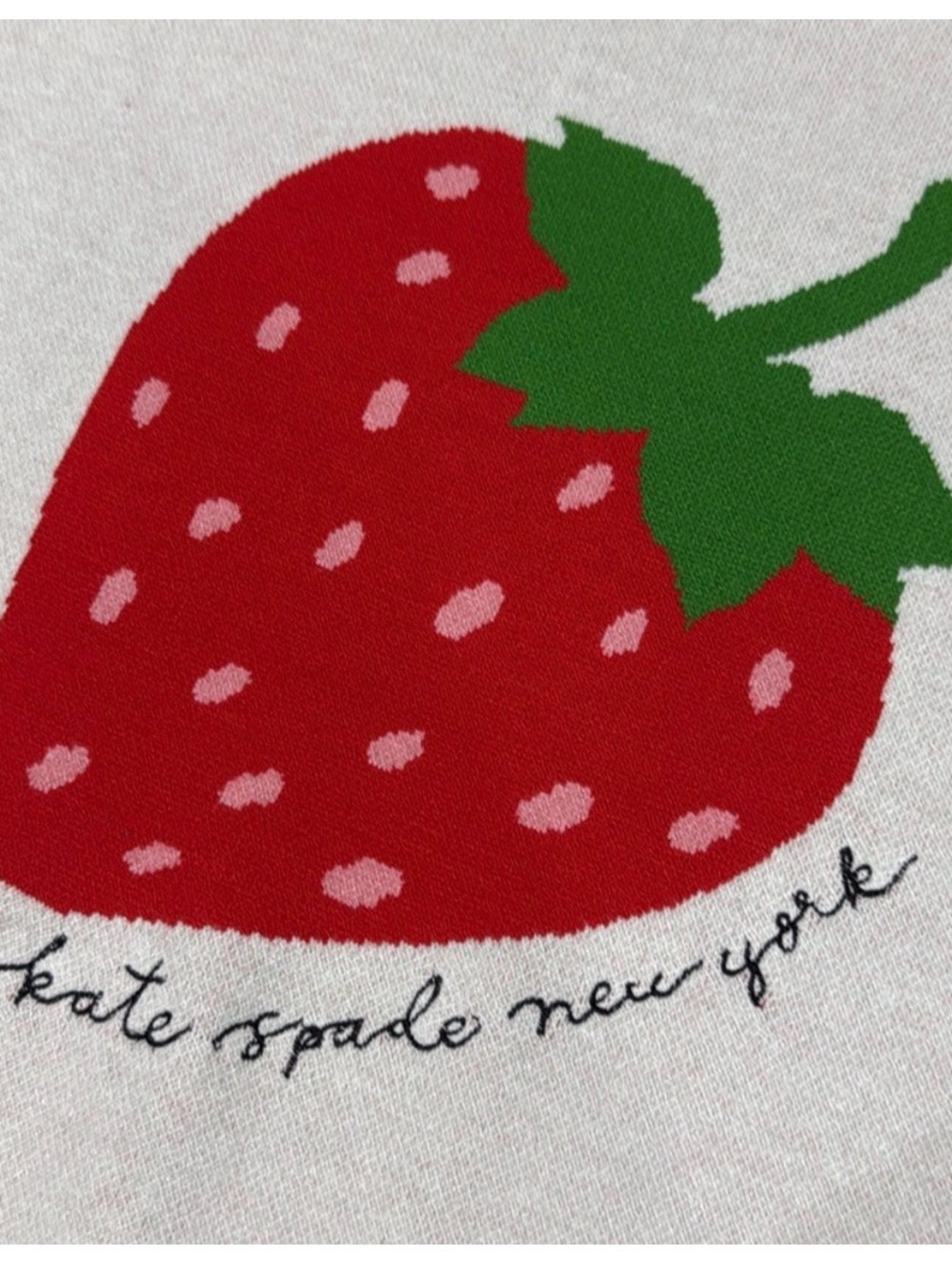 kate spade x target strawberry sweater hoodie - Picture 5 of 10